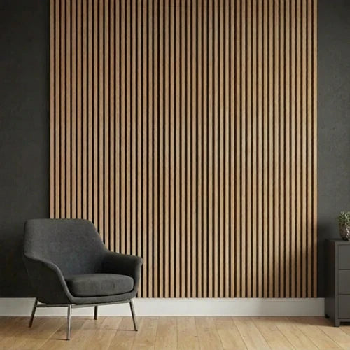 Slatted MDF Acoustic Wall Panels