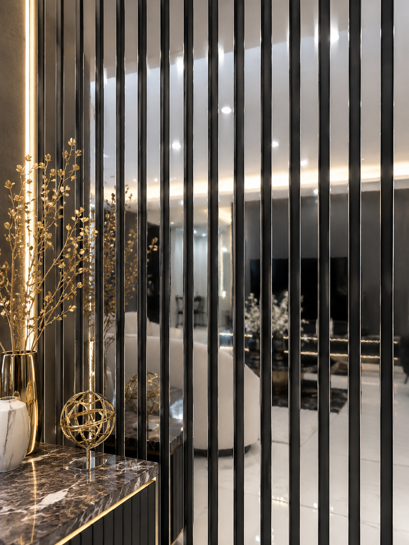 Premium Gold & Silver Acoustic Panels