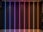 Flexible LED Wall Panel Lighting Kit – Multi-Colour 240cm |  Pack of 4