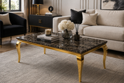 SG-Lewis Gold Coffee Table 120 x 60 x 45cm