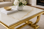 SG-Chelsea Gold Coffee Table 120 x 60 x 45cm