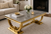 SG-Chelsea Gold Coffee Table 120 x 60 x 45cm