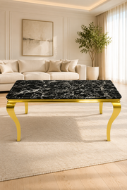 SG-Lewis Gold Dining Table – 1.5m, 1.8m & 2m