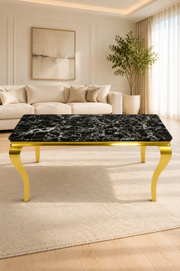 SG-Lewis Gold Dining Table – 1.5m, 1.8m & 2m