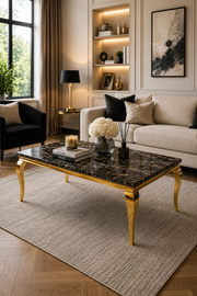 SG-Lewis Gold Coffee Table 120 x 60 x 45cm