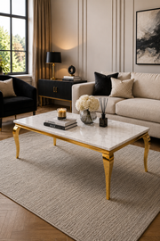 SG-Lewis Gold Coffee Table 120 x 60 x 45cm