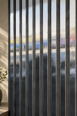 Mirror Finish Acoustic Wall Panels - Shiny Silver - 240 x 60