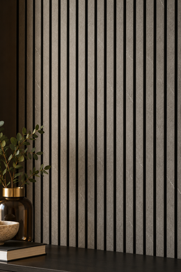 Marble Acoustic Wall Panels - Grey - 240 x 60