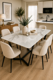 BK-Jessica 1.8m Ceramic Dining Table