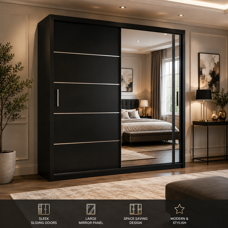 Sliding Mirror Wardrobes