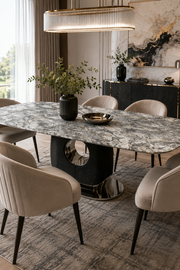 GS-Madrid Luxury Marble Dining Table – 1.8m & 2m