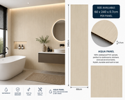 Wood Effect Bathroom Wall Panels - Dark Oak - 240 x 60