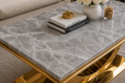 SG-London Gold Coffee Table 120 x 60 x 45cm