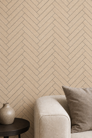 Herringbone Acoustic Wall Panels - Shadow Oak / Dark Oak - 240 x 60