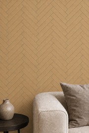 Herringbone Acoustic Wall Panels - Oak - 240 x 60