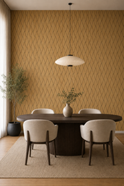 Mini Herringbone Acoustic Wall Panels - Shadow Oak / Dark Oak - 240 x 60