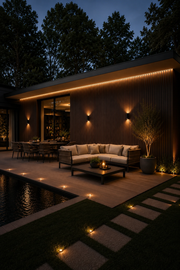 Premium Outdoor Wall Panels - Dark Brown - 180cm / 290cm (Pack of 6)