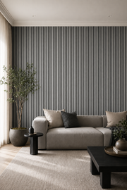 Metallic Acoustic Wall Panels - Light Grey - 240 x 60