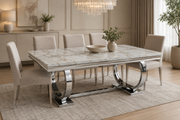 Chelsea Chrome Dining Table