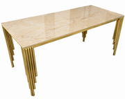 SG-Mayfair Gold Dining Table – 1.8m