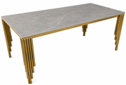 SG-Mayfair Gold Dining Table – 1.8m