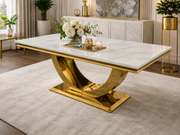 SG-London Gold Dining Table – 1.8m & 2m