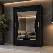 Batumi Sliding Mirror Wardrobe – 120cm, 150cm, 180cm & 203cm