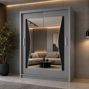 Batumi Sliding Mirror Wardrobe – 120cm, 150cm, 180cm & 203cm