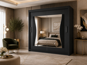 Batumi Sliding Mirror Wardrobe – 120cm, 150cm, 180cm & 203cm