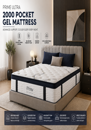 Prime Pocket Gel Mattress – 2000 & 3000 Pocket Options