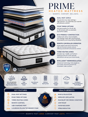 Luxury Smart Mattress – Heated & Massage Options
