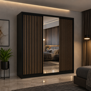 Royal Sliding Mirror Wardrobe – 150cm, 203, 250 cm