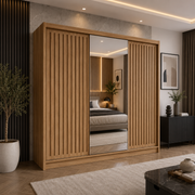 Royal Sliding Mirror Wardrobe – 150cm, 203, 250 cm