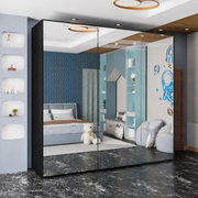 Etna Sliding Mirror Wardrobe – 150cm, 200cm & 250cm