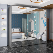 Etna Sliding Mirror Wardrobe – 150cm, 200cm & 250cm