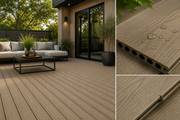 Premium Composite Decking Board Khaki