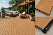 Premium Composite Outdoor Decking Boards - Oak 03 - 290 x 15 (Pack of 4)
