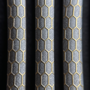 Honeycomb Acoustic Wall Panels - Grey - 240 x 60