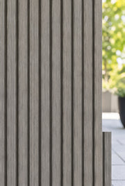 Premium Seamless Waterproof Wall Panels - Light Grey - 240 x 15 (Pack of 16)
