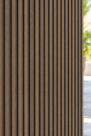 Premium Seamless Waterproof Wall Panels- Walnut - 240 x 15 (Pack of 16)