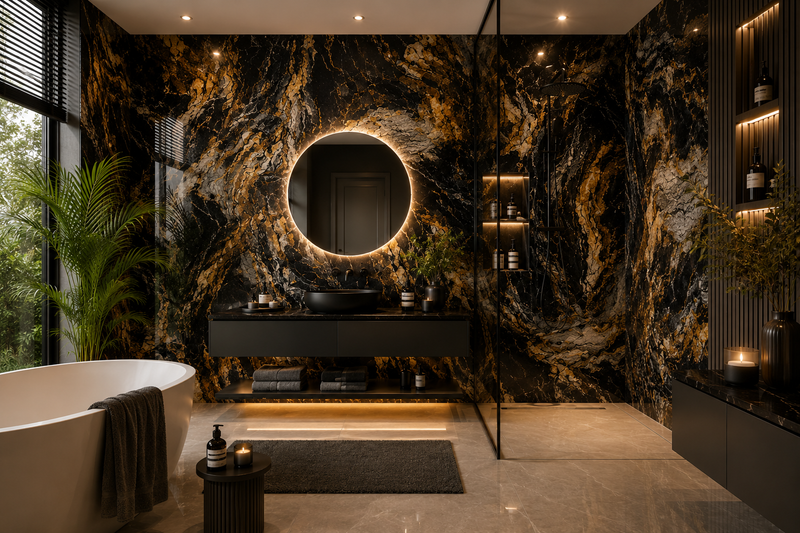 Marble Bathroom Wall Panels