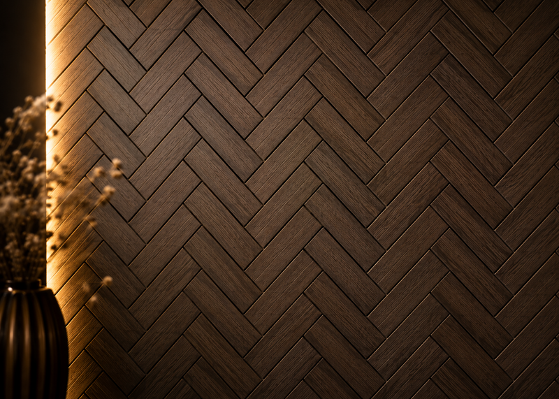 Mini Herringbone Acoustic Wall Panels