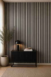Multi Width Acoustic Wall Panels - Grey - 240 x 60