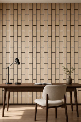Brick Acoustic Wall Panels - Nature Oak - 240 x 60